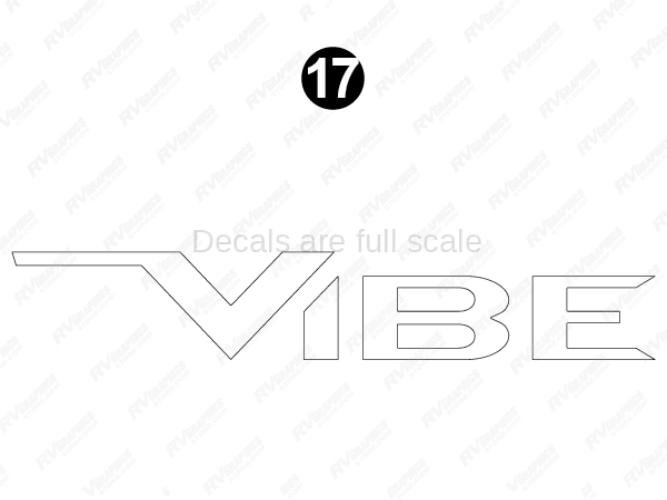 Front White Vibe Logo
