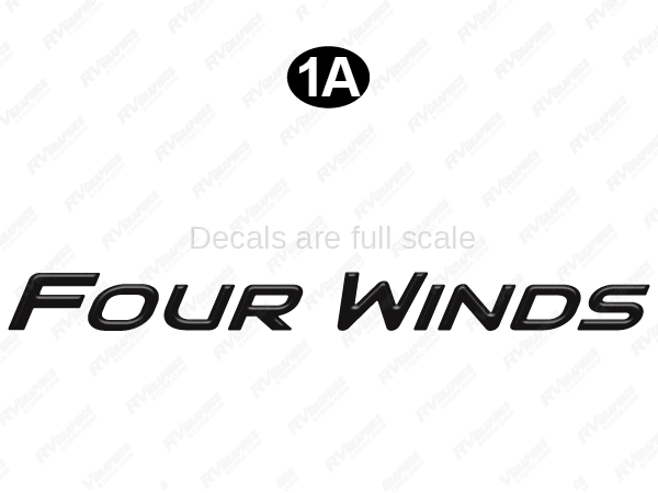 Black Four Winds Logo