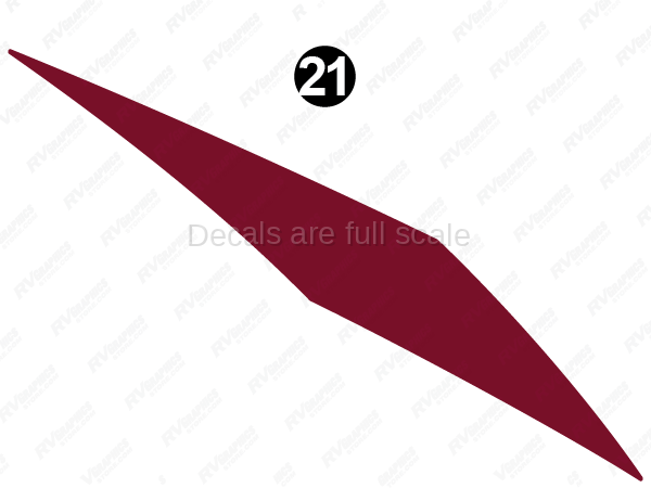 Long Red Sweep Mid