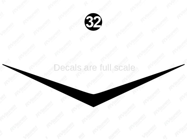 Cap Lwr Black Chevron