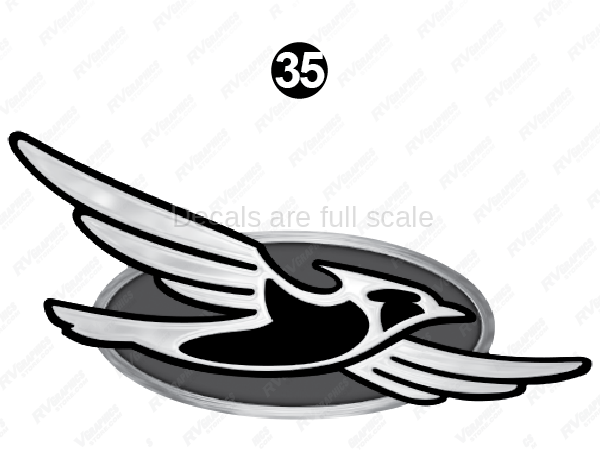 Front-Rear Bird Icon