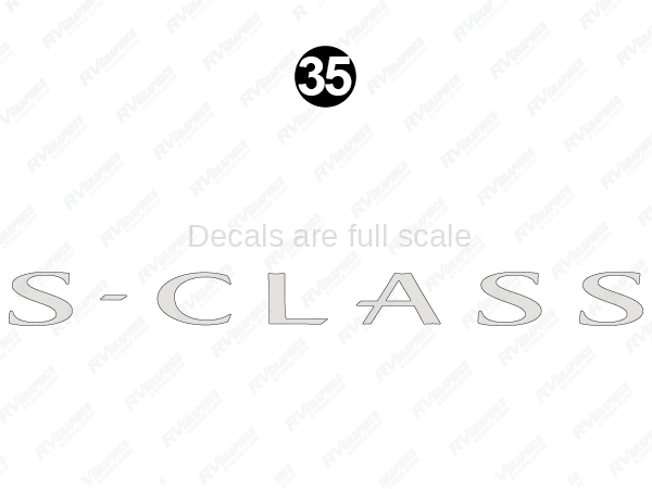 Front S-Class Logo