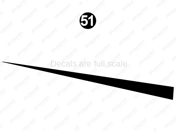 Fwd-Rear Lg Black Spike