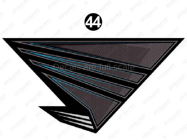 Front-Rear Dark Badge