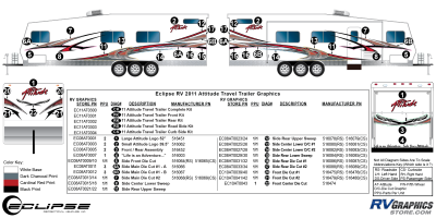 Eclipse - Attitude - 2011 Attitude Toyhauler Trailer