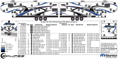 Eclipse - Attitude - 2015 Attitude FW-Fifth Wheel Blue