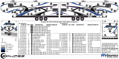 Eclipse - Attitude - 2015 FW-Fifth Wheel Blue