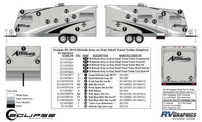 Eclipse - Attitude - 2015 Sm TT-Gray on Gray