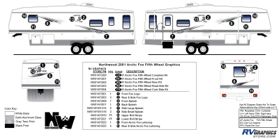 Northwood - Arctic Fox - 2001-2003 Arctic Fox FW-Fifth Wheel