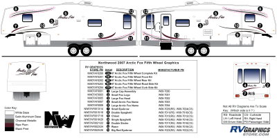 Northwood - Arctic Fox - 2007 Arctic Fox FW-Fifth Wheel