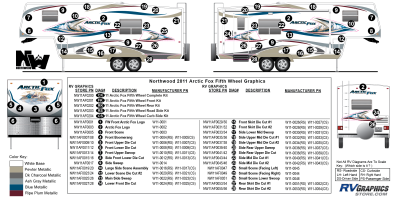 Northwood - Arctic Fox - 2011 Arctic Fox FW-Fifth Wheel