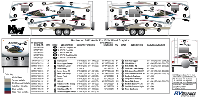 Northwood - Arctic Fox - 2012 Arctic Fox FW-Fifth Wheel