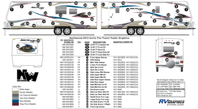 Northwood - Arctic Fox - 2012 Arctic Fox TT-Travel Trailer