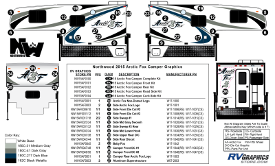 Northwood - Arctic Fox - 2015-2017 Arctic Fox Camper