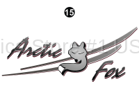 Arctic Fox Silver Fox Edition - 2007 TT-Medium - Rockguard Front Assembly