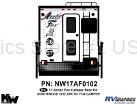 2017 Arctic Fox Camper Rear Kit