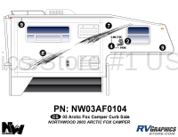 2003 Arctic Fox Camper Right Side Kit