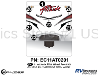 2011 Attitude Fifth Wheel Front Graphics Kit