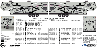 Eclipse - Attitude - 2014.5 FW-Fifth Wheel Gray