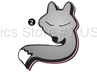 Arctic Fox Silver Fox Edition - 2008 TT-Medium - Small Fox Logo