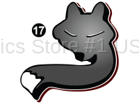 Arctic Fox Silver Fox Edition - 2007 Camper - Small Fox Logo