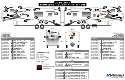 Keystone RV - Cougar - 2009-2010 Cougar FW-Fifth Wheel
