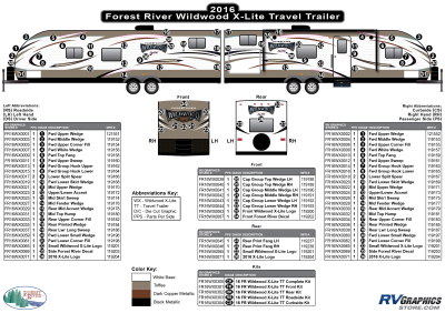 Forest River - Wildwood X-Lite - 2016 Wildwood X-Lite TT-Travel Trailer