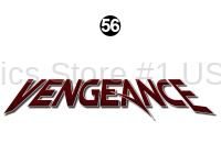 Vengeance - 2013 Vengeance Medium Travel Trailer - TT Side/Rear Vengeance Logo
