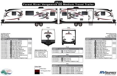 Forest River - Vengeance - 2013 Vengeance Medium Travel Trailer