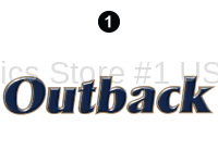 Outback - 2011 Outback TT-Travel Trailer - Front Outback Logo