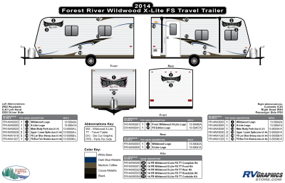 Forest River - Wildwood X-Lite - 2014 Wildwood X-Lite FS Edition TT-Travel Trailer