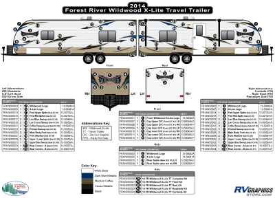 Forest River - Wildwood X-Lite - 2014-2015 Wildwood X-Lite TT-Travel Trailer