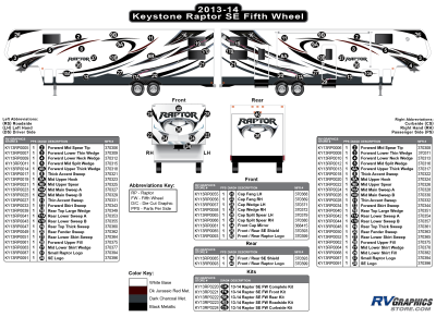 Keystone RV - Raptor - 2013 Raptor SE FW-Fifth Wheel