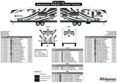 Keystone RV - Raptor - 2013 Raptor TT-Travel Trailer