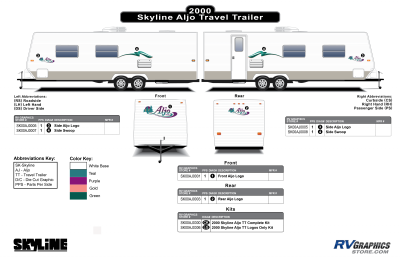 Skyline RV - Aljo - 2000 Aljo TT-Metal Trailer