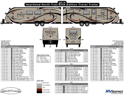 Heartland - North Trail - 2014 North Trail Elite Edition TT-Travel Trailer