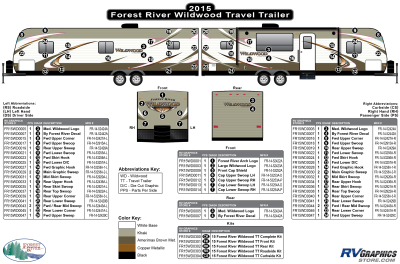 Forest River - Wildwood - 2015 Wildwood TT-Travel Trailer