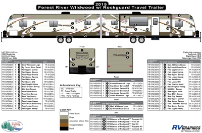 Forest River - Wildwood - 2015 Wildwood TT-Trailer with Rockguard