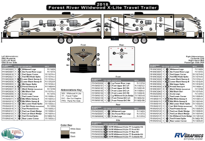 Forest River - Wildwood X-Lite - 2018-2019 Wildwood X-Lite TT-Travel Trailer