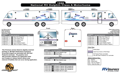 National RV - Dolphin - 1998 Dolphin MH-Motorhome