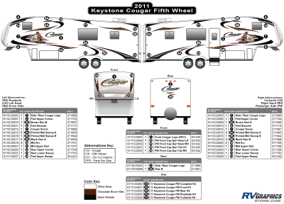 Keystone RV - Cougar - 2011 Cougar FW-Fifth Wheel