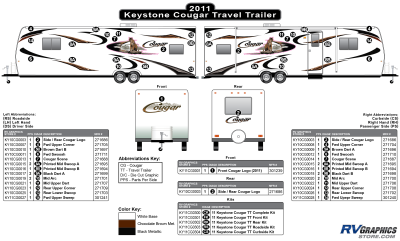 Keystone RV - Cougar - 2011 Cougar TT-Travel Trailer