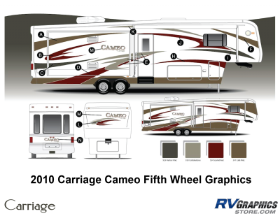 Carriage - Cameo - 2010 Cameo  FW-Fifth Wheel