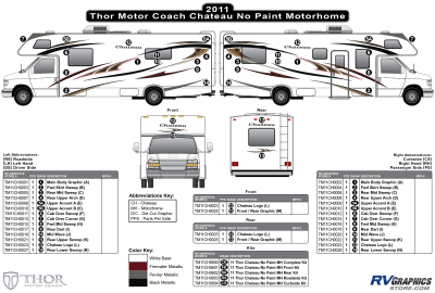 Thor Motorcoach - Chateau - 2011 Chateau Class C MH-Motorhome