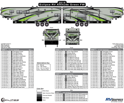 Eclipse - Attitude - 2018 Attitude Fifth Wheel Green Version