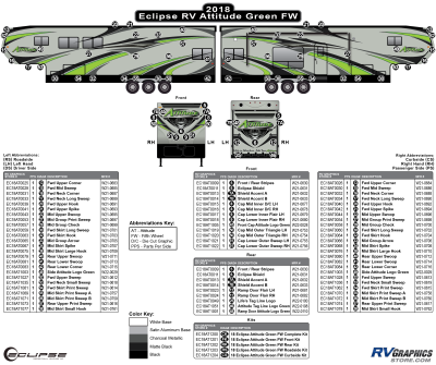 Eclipse - Attitude - 2018 Attitude FW-Fifth Wheel Green Version