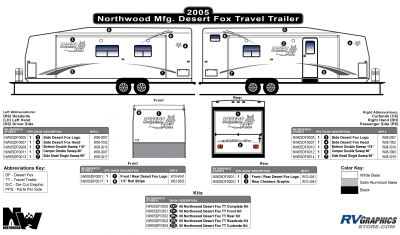 Northwood - Desert Fox - 2005 Desert Fox TT-Travel Trailer Toyhauler