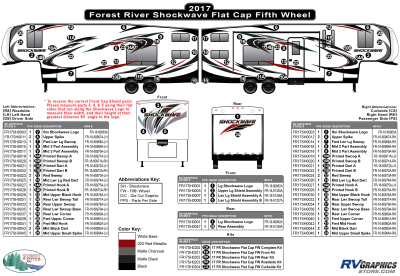 Forest River - Shockwave - 2017 Shockwave FW-Fifth Wheel with Flat Cap