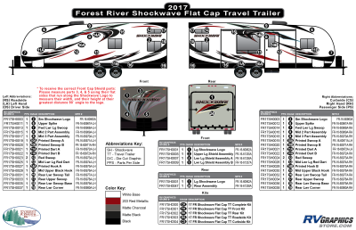 Forest River - Shockwave - 2017 Shockwave TT-Travel Trailer with Flat Cap