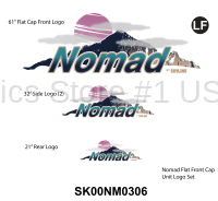 2000-2002 Nomad TT Metal Front Logo Graphics Kit - Image 2